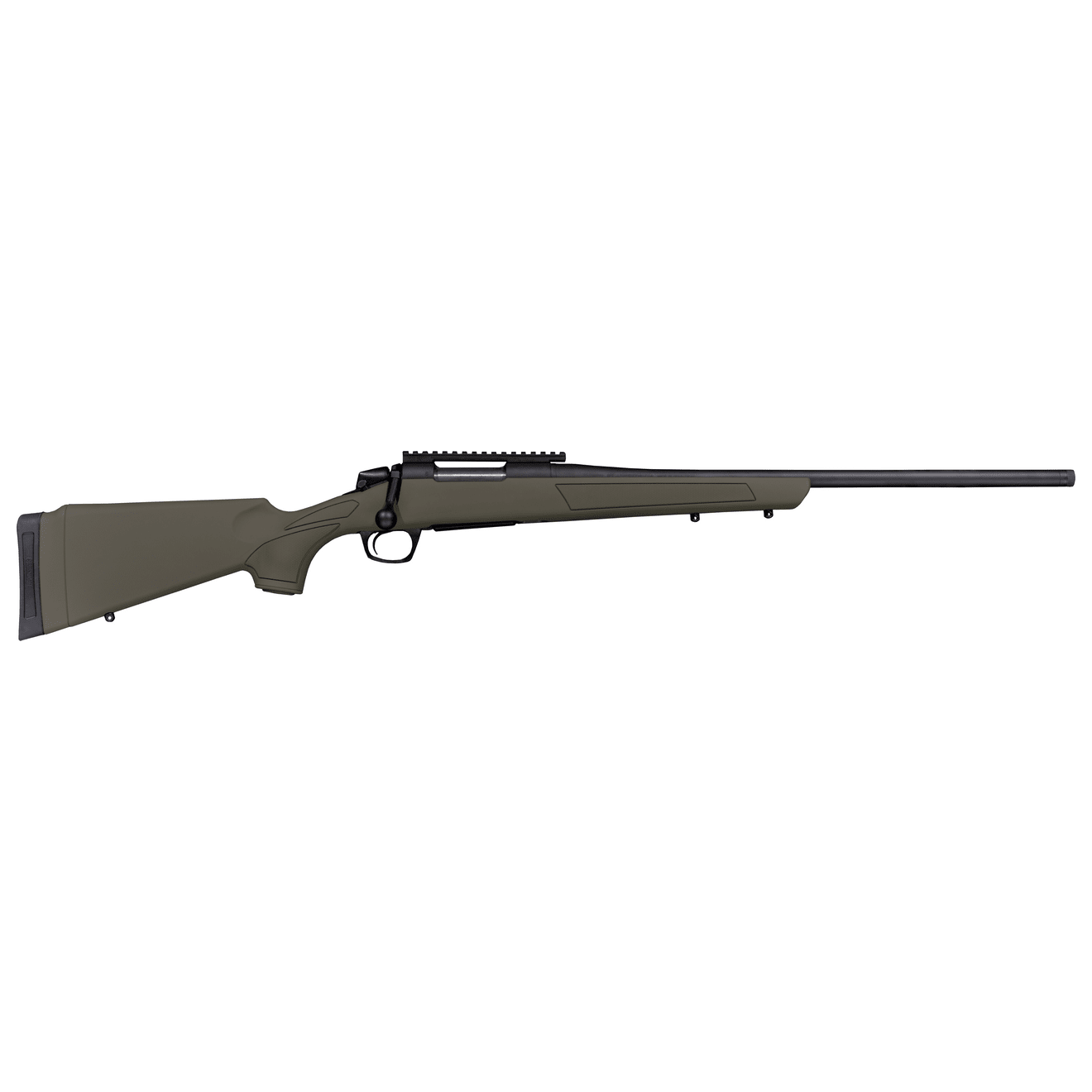 CASCADE™ - Graphite Black | OD Green - 0 MOA Pic Rail - 243 WIN - 22" bbl - Thrd 5/8x24 CR3900G