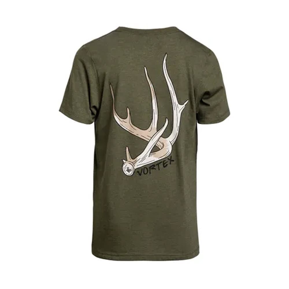 Vortex Optics Shed Seeker SS T-Shirt Olive Heather Youth 126-12-OLH