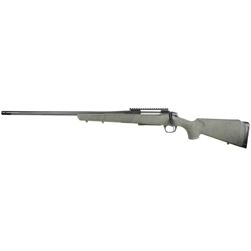 CVA Centerfire Cascade XT 6.5cm 22" 1:8" 5/8x24 Bbl Graphite Black/OD Green LH Rifle w/Omni Brake & 20 MOA Pic Rail CR3981GLH