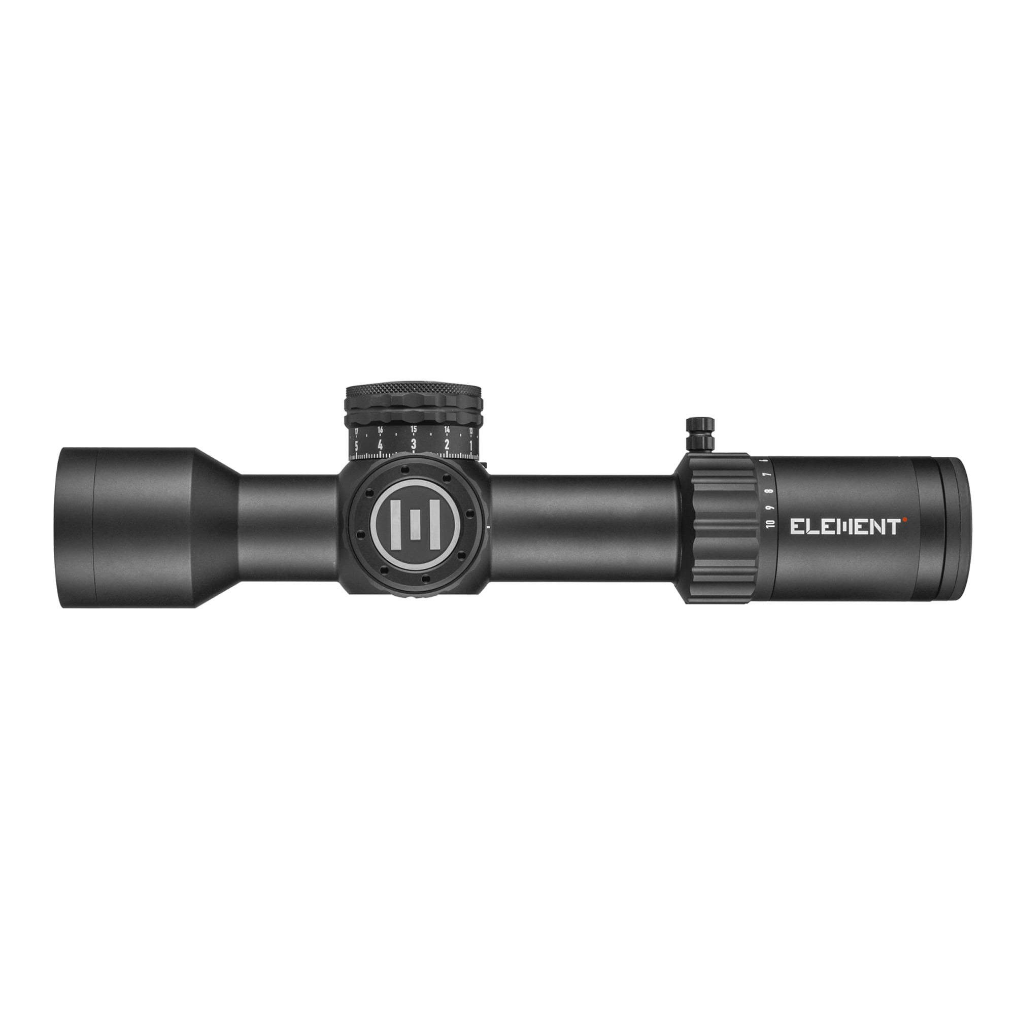 Element Optics Theos 2-10x42 FFP MRAD MPR-1D 34mm Tube 28.9oz Diffractrive Illuminated Weather Resistant Shock Proof Zero-Stop RevTrak Turrets 50063