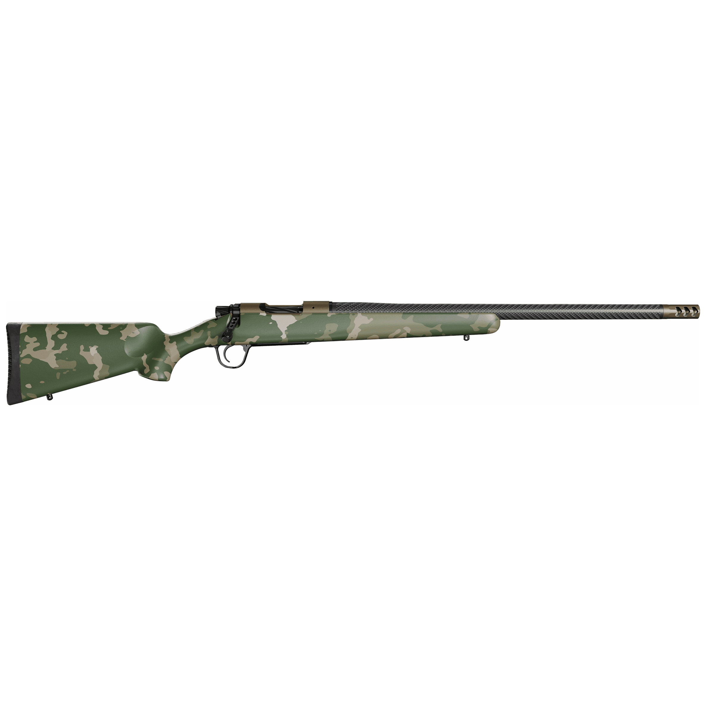 Christensen Arms Ridgeline .22 Creedmoor 20" 1:7 Carbon Fiber Bbl Carbon Canyon Phantom Sporter FFT Stock Bolt Action Rifle 801-060090-00