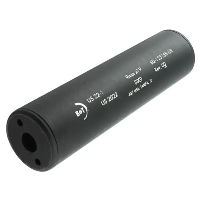 B&T Station Six 9 WIPE Suppressor SD-122950-US