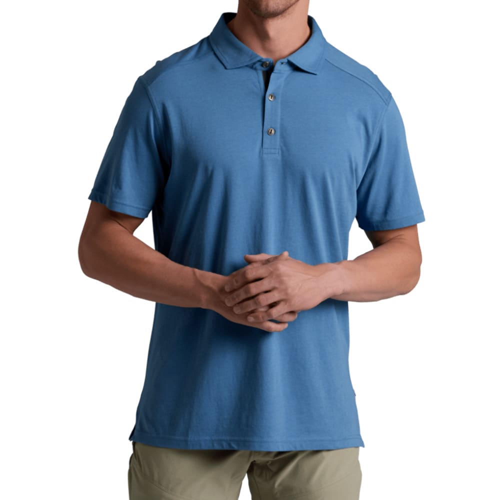 Kuhl De Fakto Polo Short Sleeve River Blue Men's 7549-RVBL-M