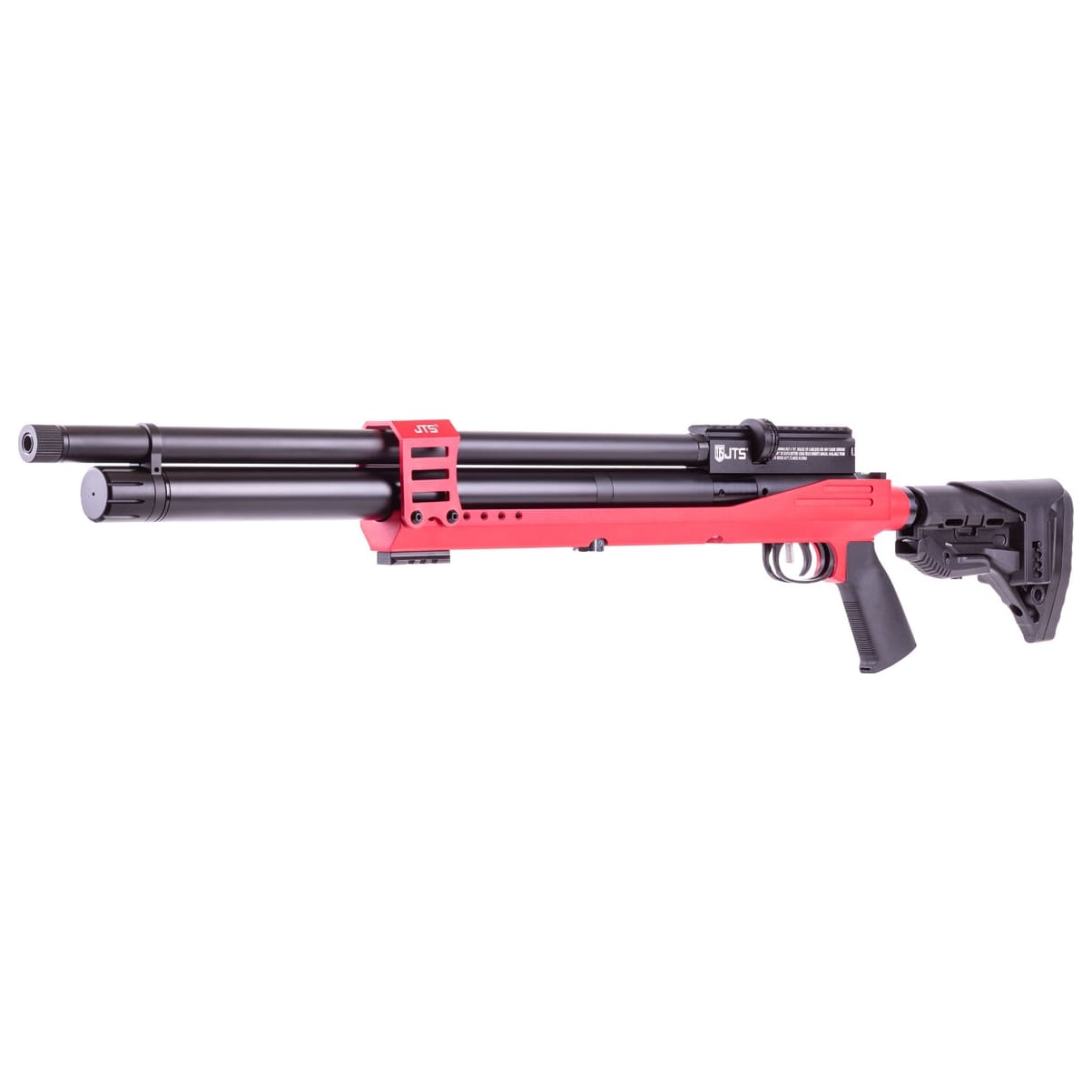 JTS Airacuda PRS MAX .30 Cal Aluminum Chassis Red PCP Air Rifle JAGPRSM30R