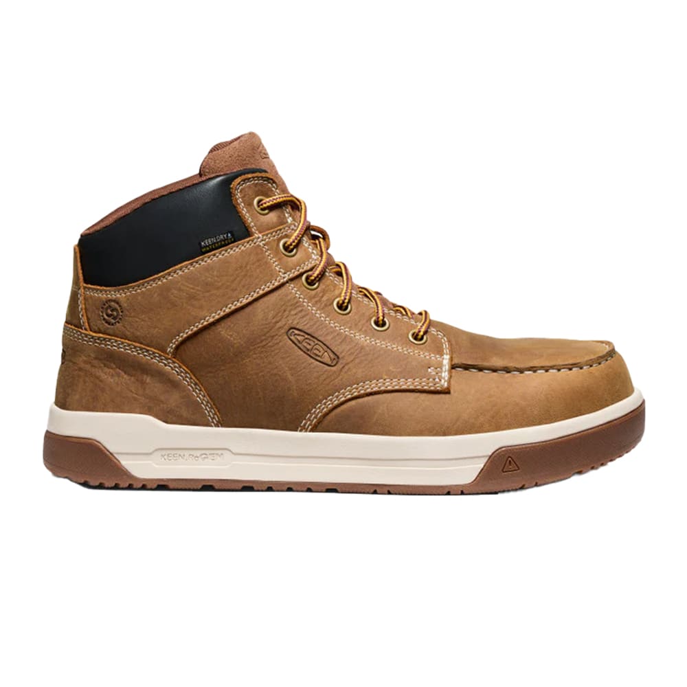 Keen Athletic Work Gibson Mid WP Men's Belgian/Gum 7.5 EE 1032513-7.5EE