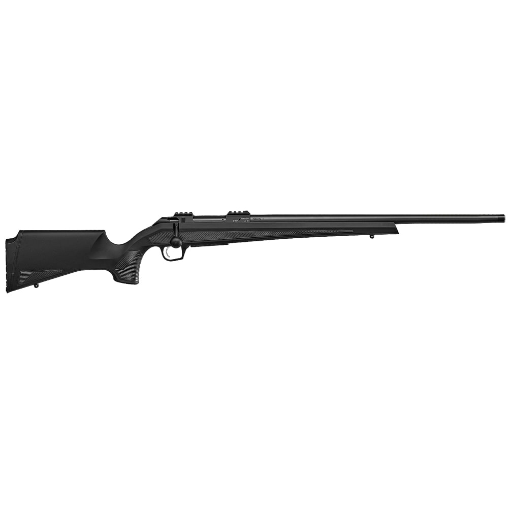 CZ-USA 600 Plus Alpha 6.5 PRC 3rd 24" Bbl 5/8x24 Picatinny Rail Black Synthetic Soft Touch Stock Rifle 07417