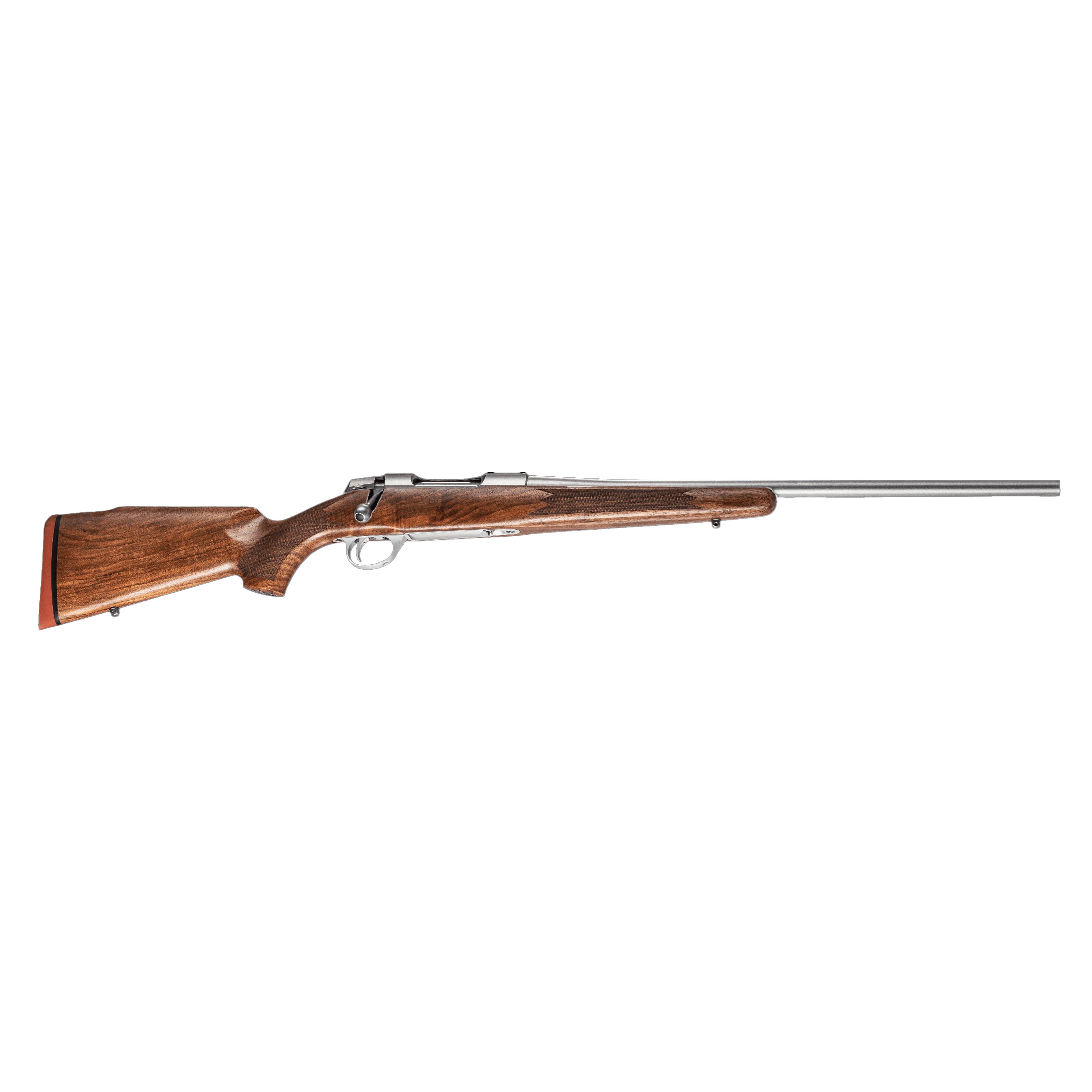 Sako 90 Hunter Stainless Steel 6.5x55 SE No Sights 22.4  BBL 1:8  TPI RH Std Trig 5RD Wood / Oiled Brown J05284