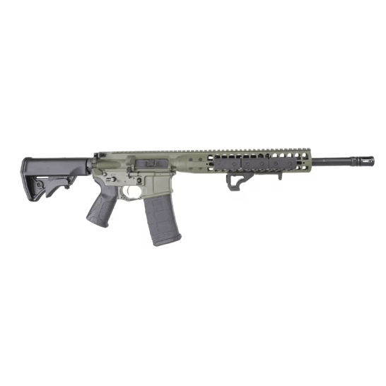 LWRCI ICDI .300 Blackout 16" Bbl Direct Impingement M-LOK OD Green Rifle ICDIR3ODG16ML