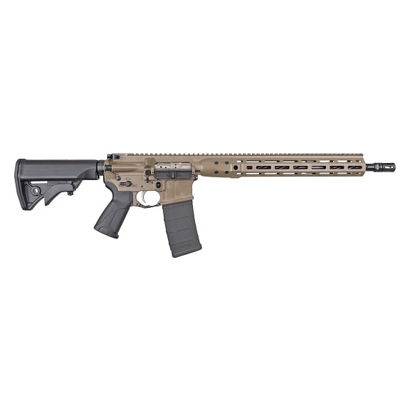 LWRCI ICDI Discovery 5.56 NATO 16" Bbl Direct Impingement M-LOK FDE Rifle ICDIR5CK16MLE