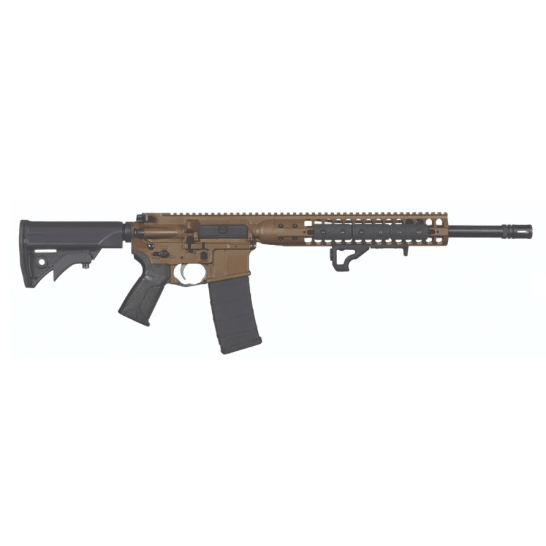 LWRCI ICDI .300 Blackout 16" Bbl Direct Impingement M-LOK Patriot Brown Rifle ICDIR3PBC16ML