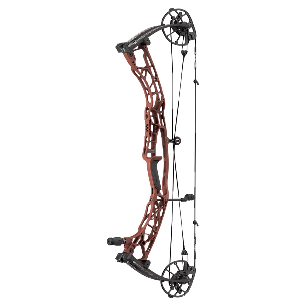 Hoyt Alpha AX-3 33 HBX Gen4 Georgia Clay/Subalpine limbs RH 70 #3 (28.25-29) 2131452