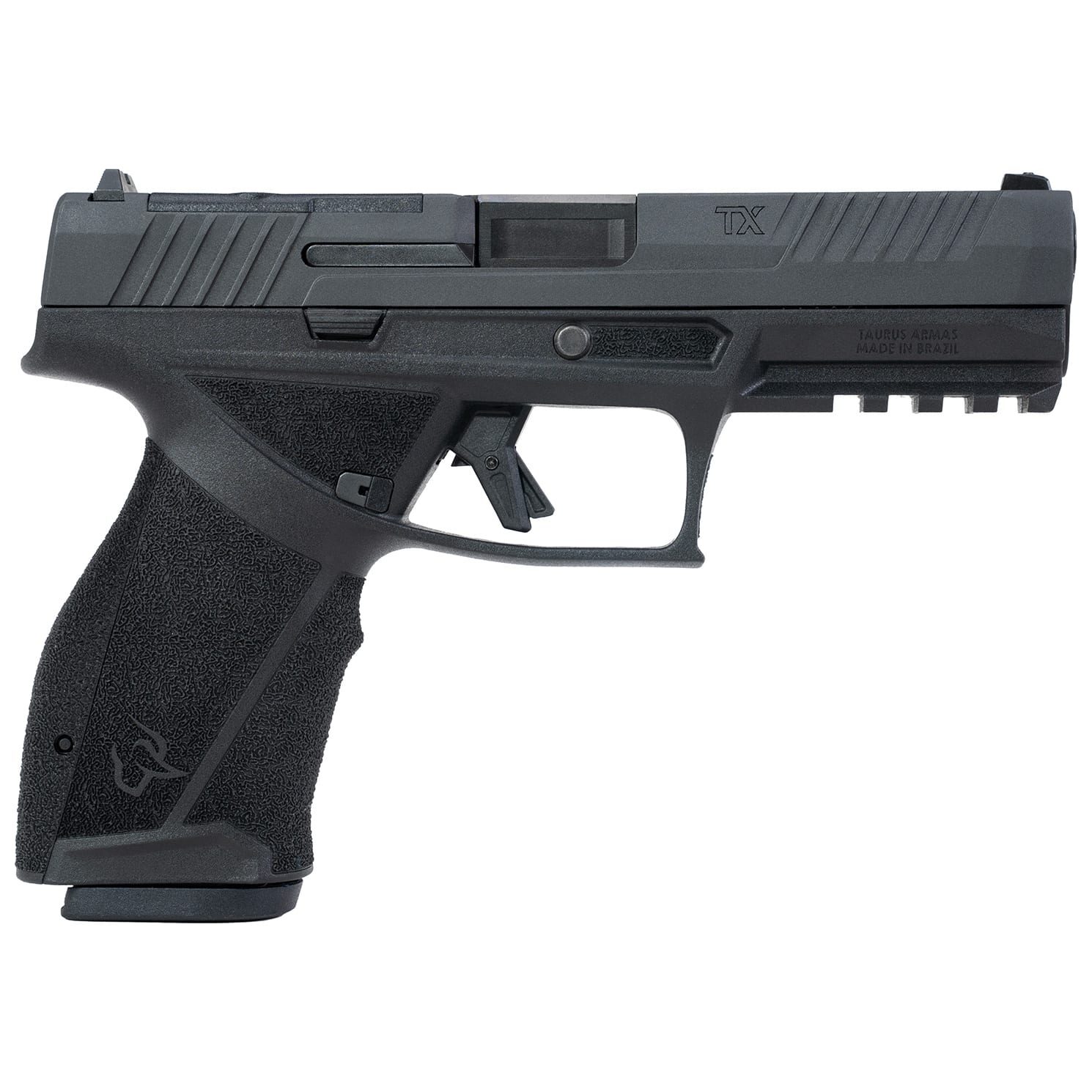 Taurus TX 9MM FULL 4.5” Bbl 2x17 rd Mags TORO Optics Ready Modular Grip Polymer Black Semiauto Pistol 1-TX9F441