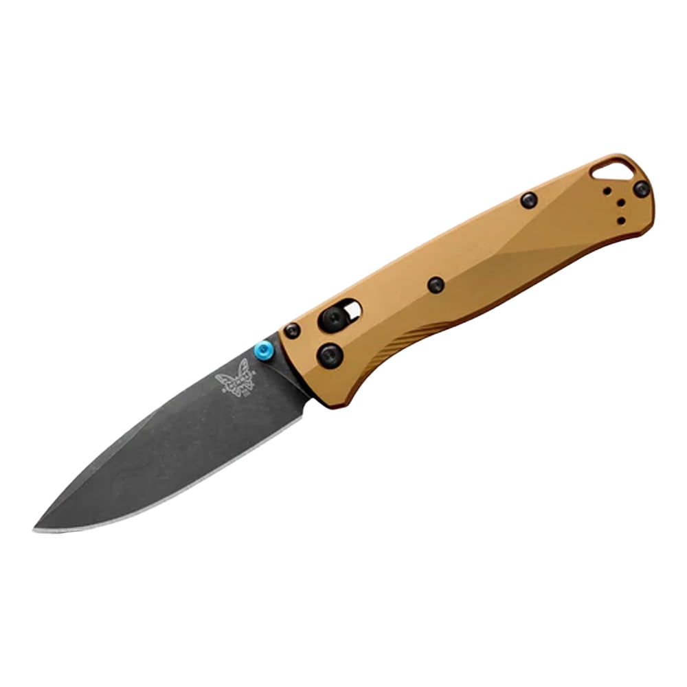 Benchmade Bugout AXIS Drop-Point Burnt Brass Aluminum Knife 535BK-07