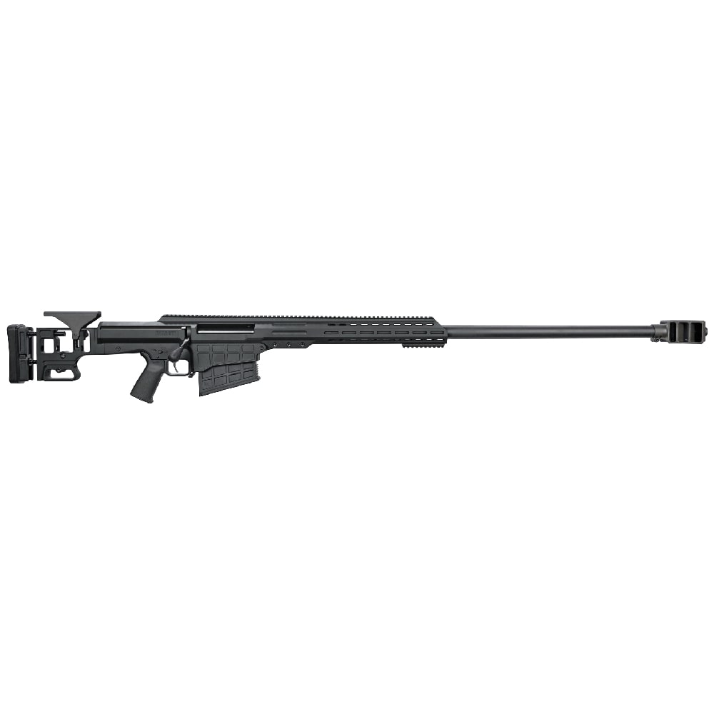 Barrett MRADELR .416 Barrett 30" Heavy 1:12" Bbl QDL Muzzle Brake Black Cerakote Rifle w/(2) 5rd Mags, Bag Rider, (1) Acc Rail, & Carrying Case 19984