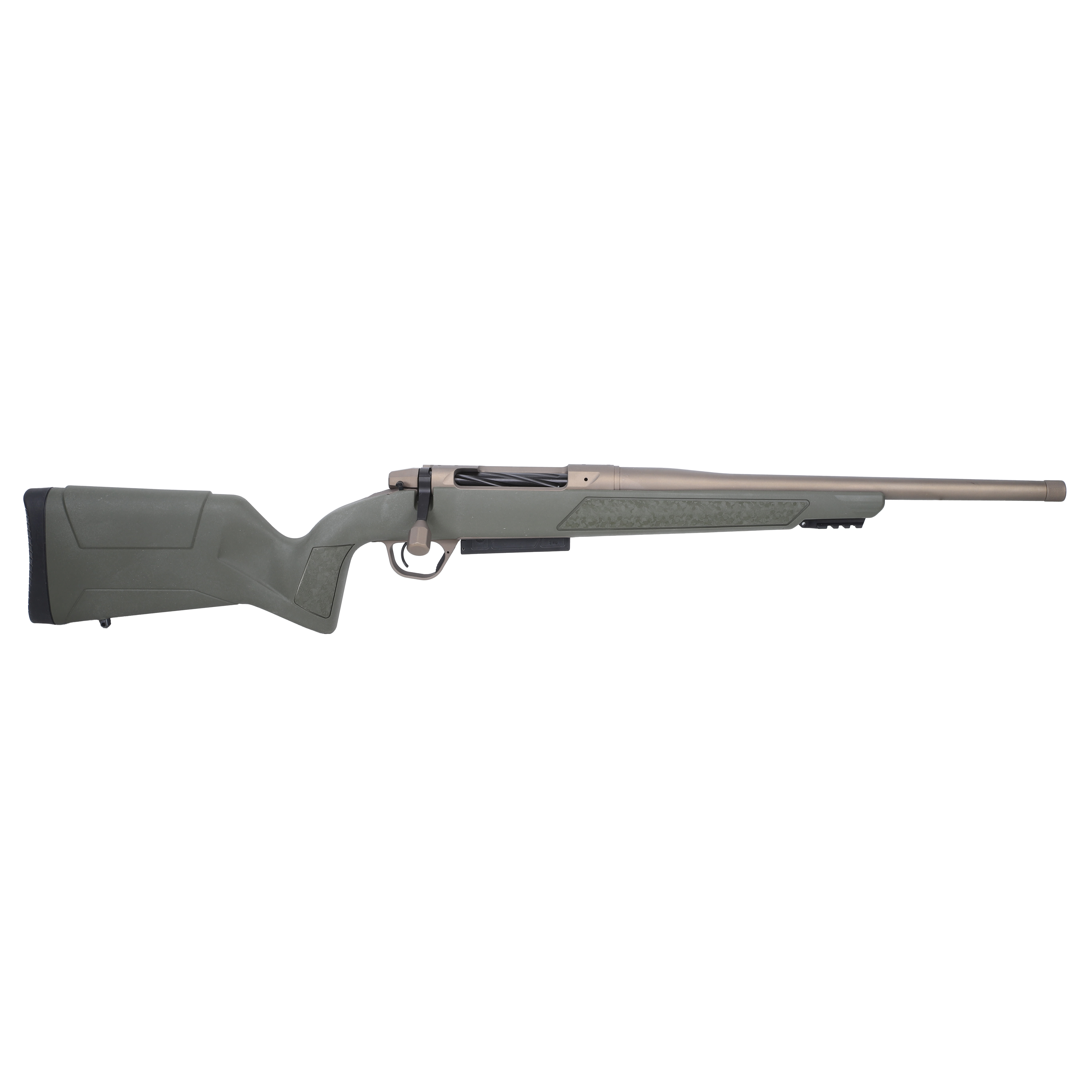 Christensen Arms Evoke 7mm Backcountry 16.25" 1:8 Burnt Brz Cerakote Bbl Green Hybrid Hunter Stock Bolt Action Rifle 801-15036-02