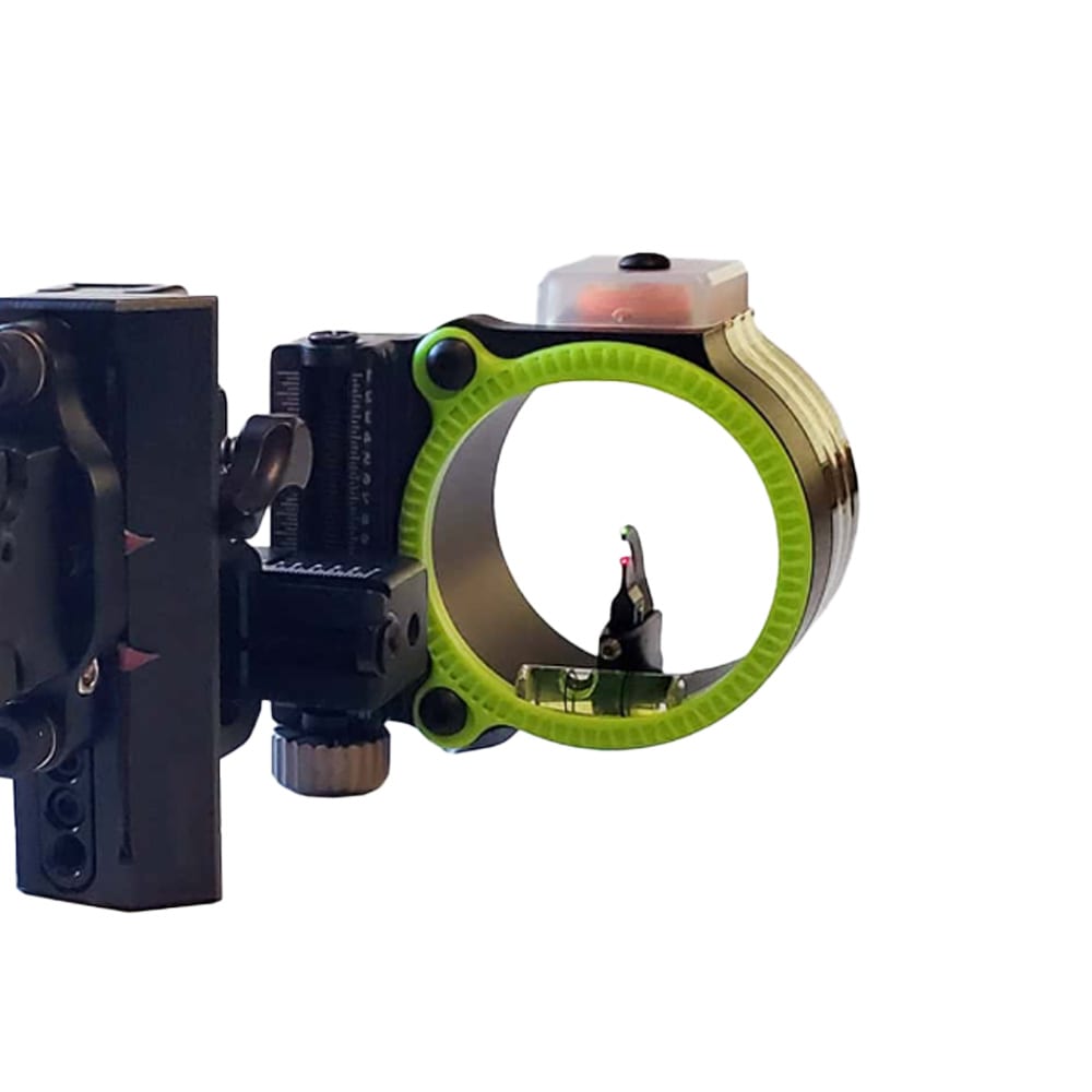 Black Gold Pro DualTrack 2-Pin Vertical 4" WT Base .019 LH Sight BGPWTDT2-L