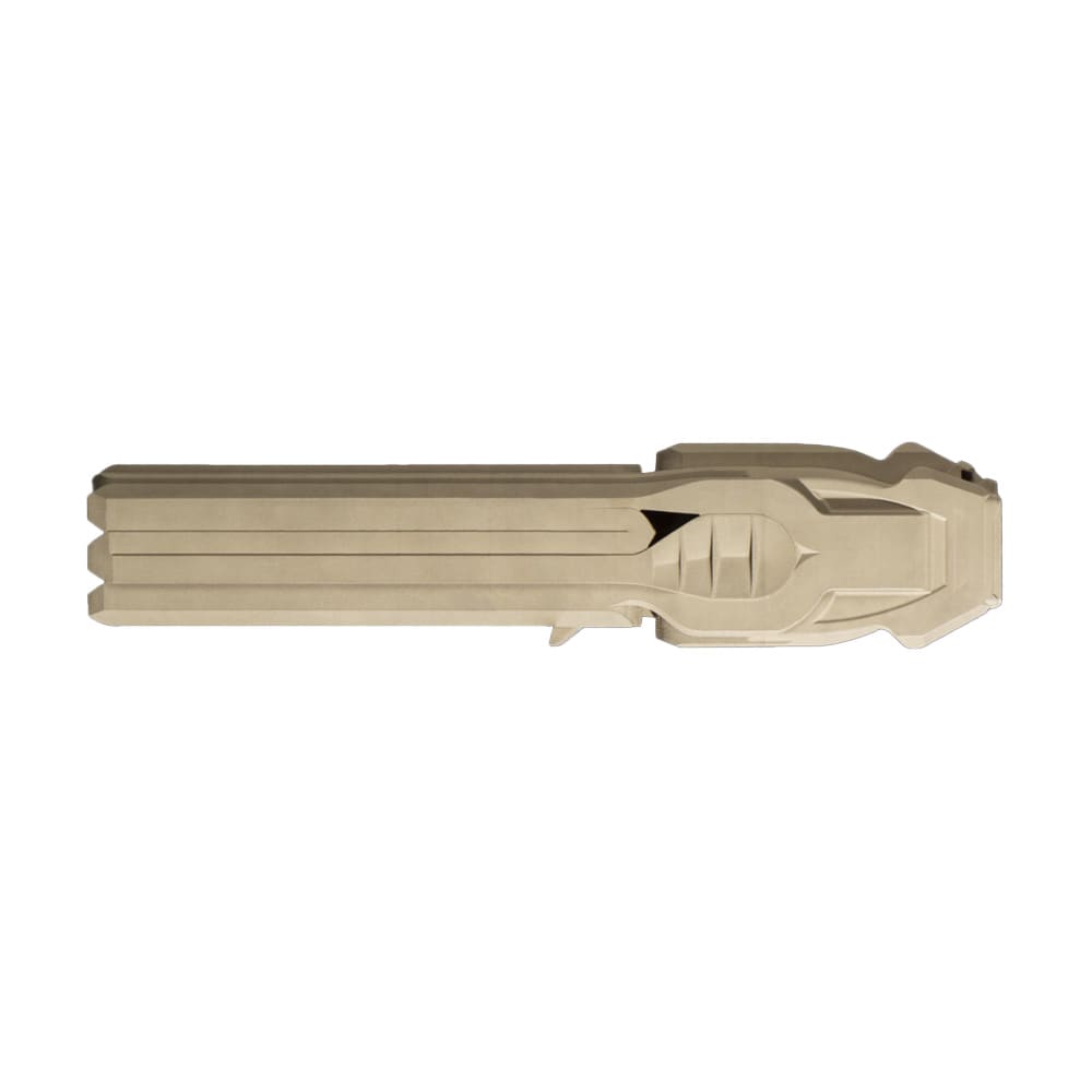 Strategic Sciences MFMD-.50BMG-1MD FDE MD Suppressor w/SD Short Extension MFMD-.50BMG-10.0-MD-1X14-FDE