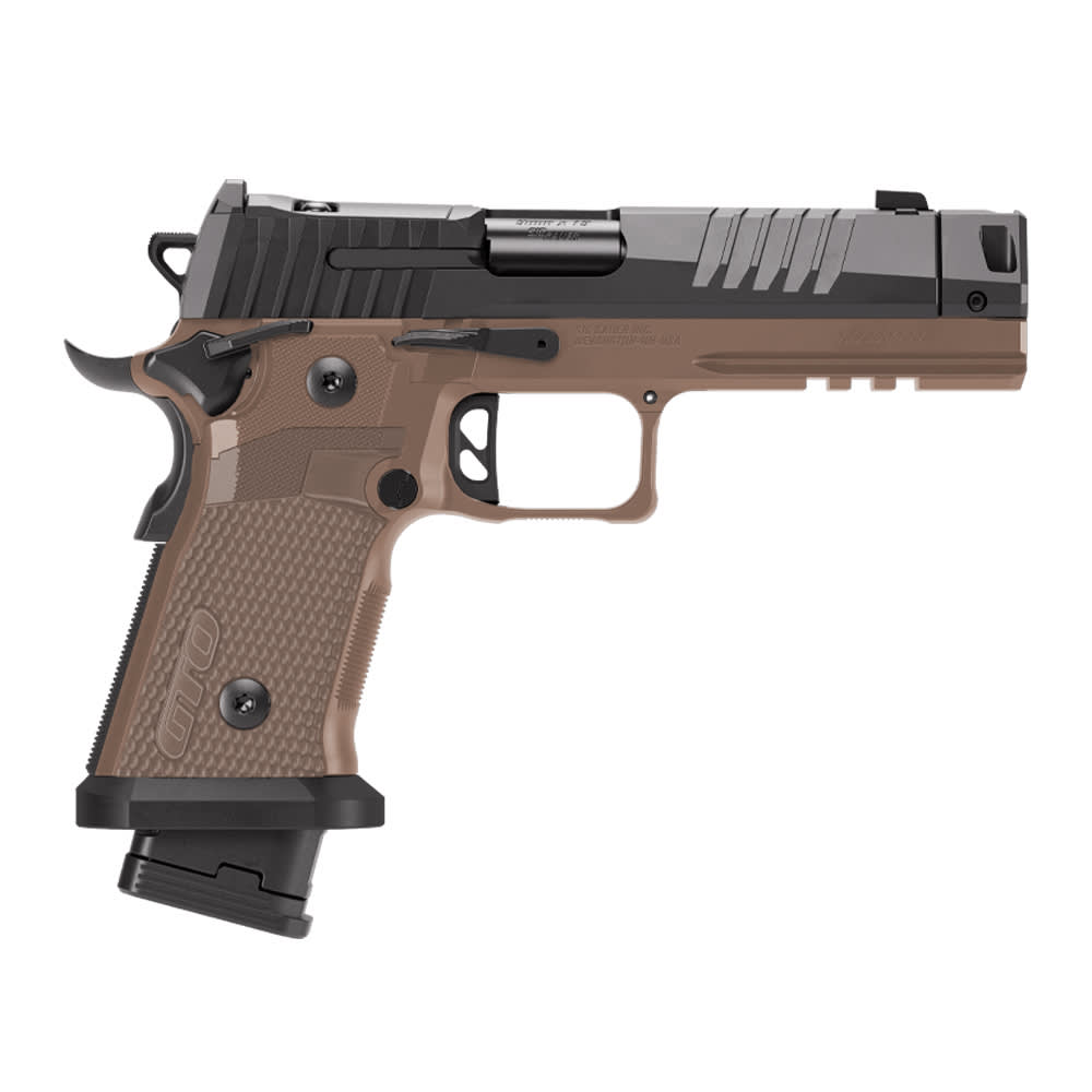 Sig Sauer P211 GTO Combat 9mm 4.4" Bbl SAO X-Ray3 Coyote G-10 Grip Optic Ready Compensator Pistol w/(1) 23rd &amp; (2) 21rd Mag 211F-9-GTO-CBT
