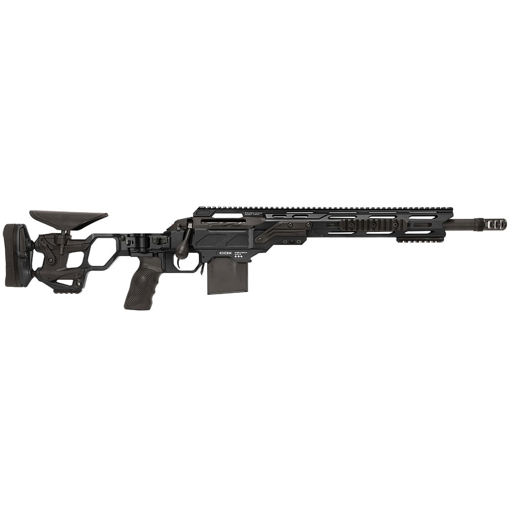 Cadex Defense CDX-SS SEVEN S.T.A.R.S. COVERT .308 Win 16.5" 1:10" Bbl Black Rifle w/Hunting-Style MB CDXSS-COV-308-165-CS20-D2E1N-BLK