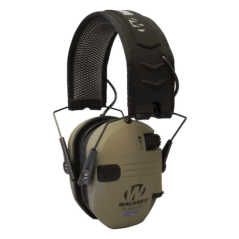 Walker's Razor Slim X-TRM Muff FDE Electronic Ear Muffs GWP-XRSEM-FDE