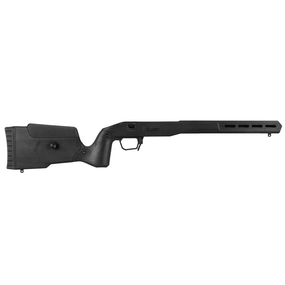 MDT Field Stock Ruger American LA RH BLK Chassis System 109545-BLK