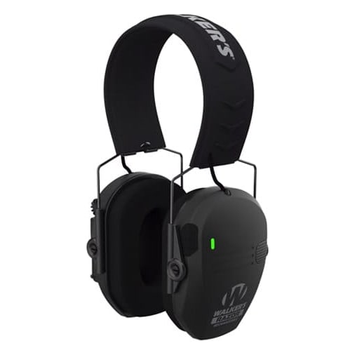 Walker's Razor Rechargeable Muff Black Electronic Ear Ear Muffs GWP-RSEMRC