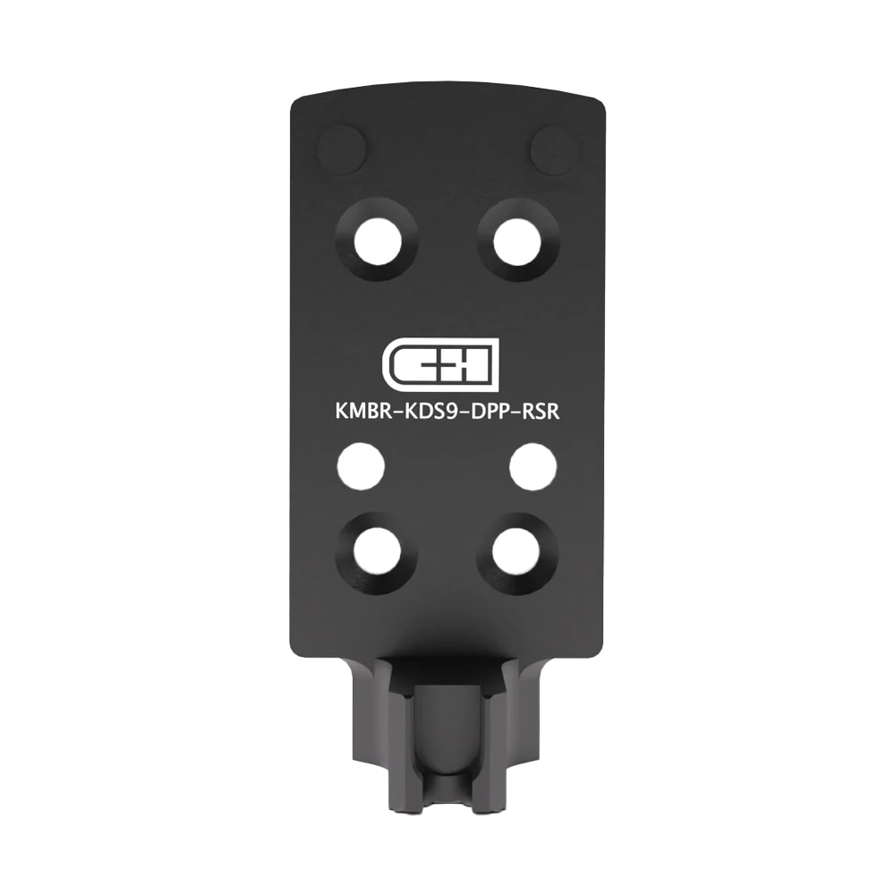 C&amp;H Precision Kimber Kds9C Plate For Delta Point Pro, EOTech Eflx, Vortex (Defender St/DefenderXl) w/ Built In Rear Sight KMBR-KDS9-DPP-RSR