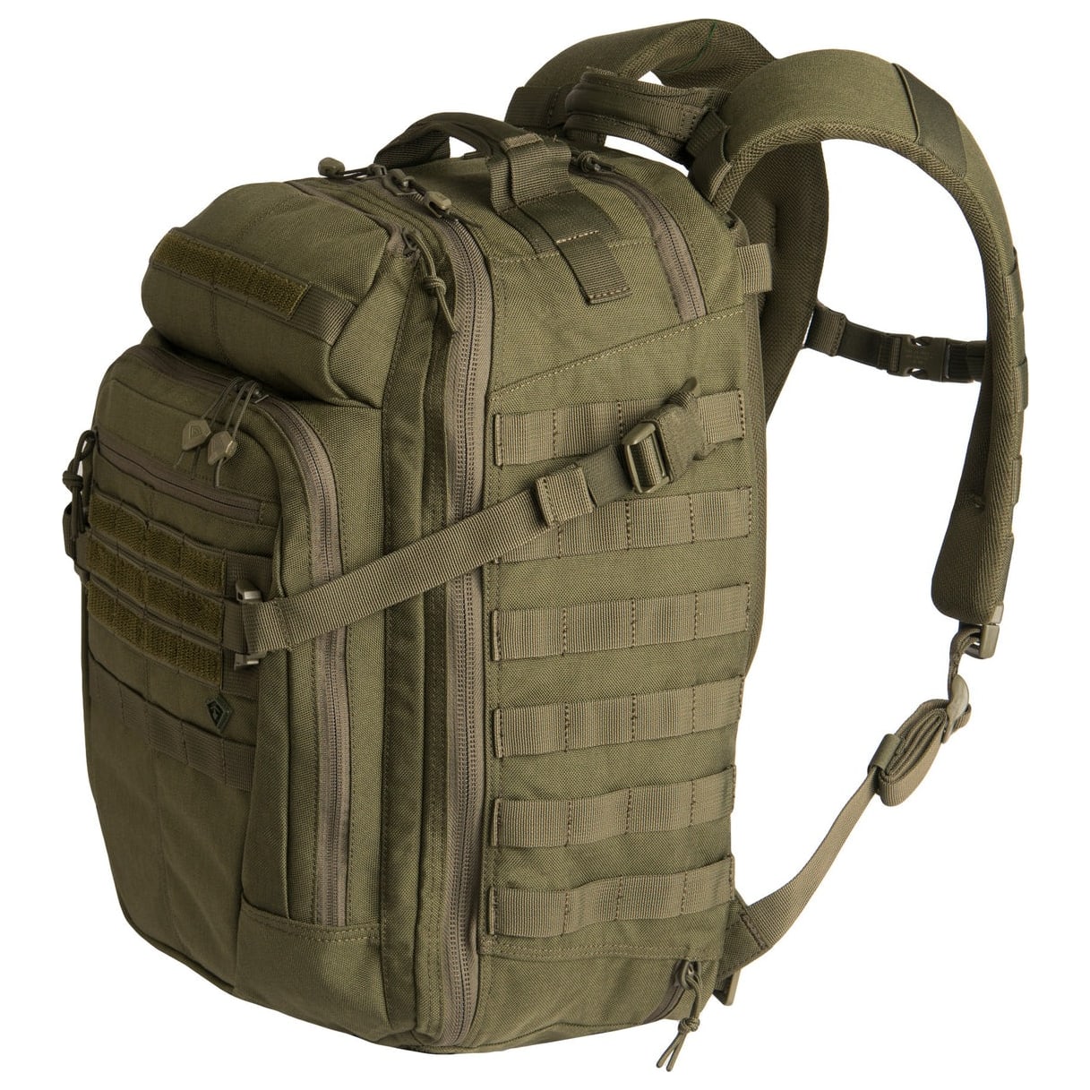 First Tactical Specialst 1 Day 36L OD Green Backpack w/ Shovel Backboard & YKK Zippers 180005-830-1SZ