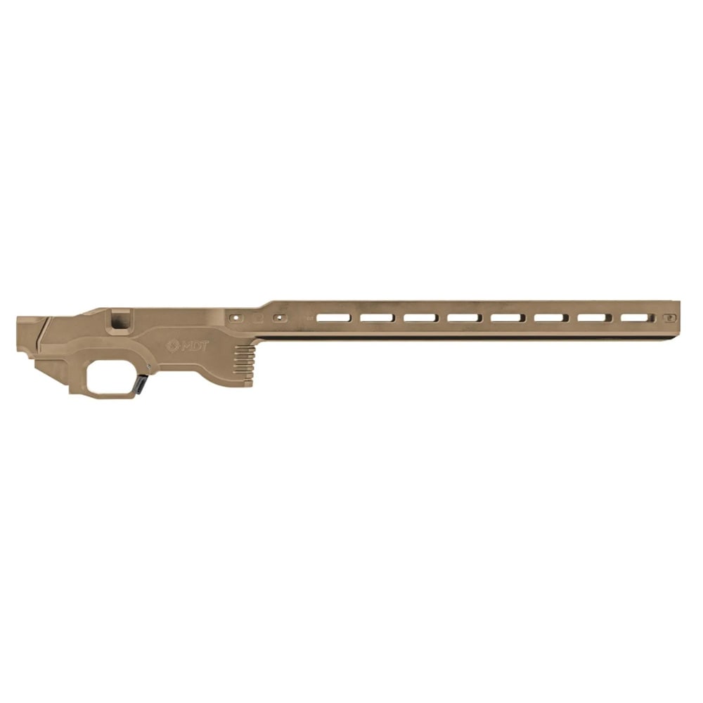 MDT ACC Premier Gen2 Ruger Chassis Base 10-22 RH FDE Chassis Base 110136-FDE