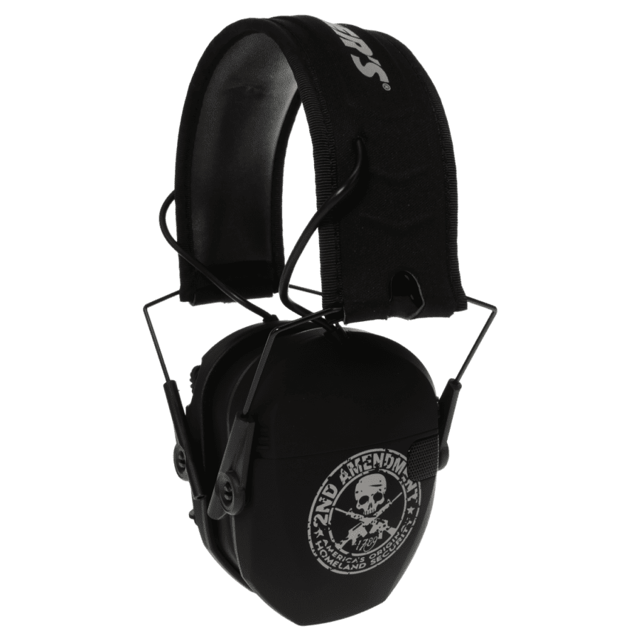 Walker's Razor Freedom Series 2nd Amendment Electronic Ear Ear Muffs GWP-RSEMFS-2A