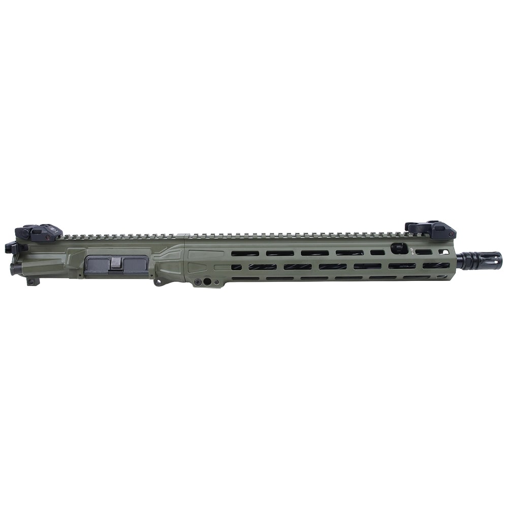 LWRC ICMKII 5.56mm 14" 1/7" 1/2x28 OD Green Upper ICMKIIU5ODG14P