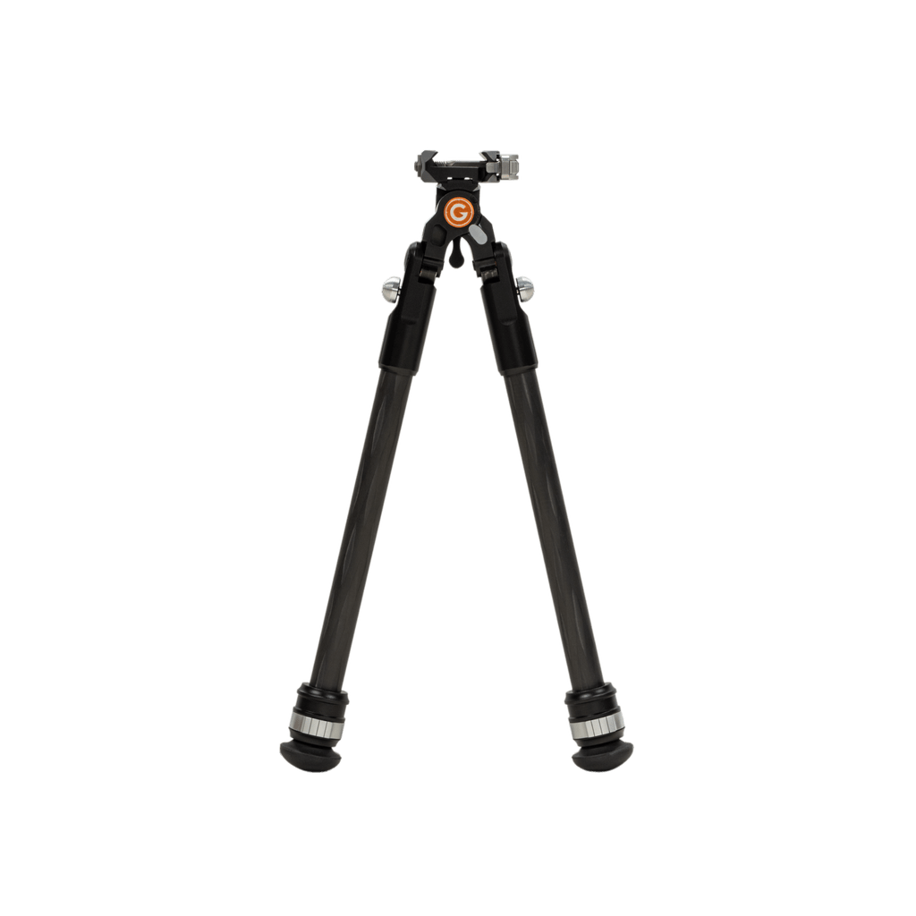 Gunwerks Elevate Ultra Bipod 8.28oz Adjustable 5.1 to 14.1in 3-Splay-Positions ARCA Compatible w/ QD Clamps AY-G2041
