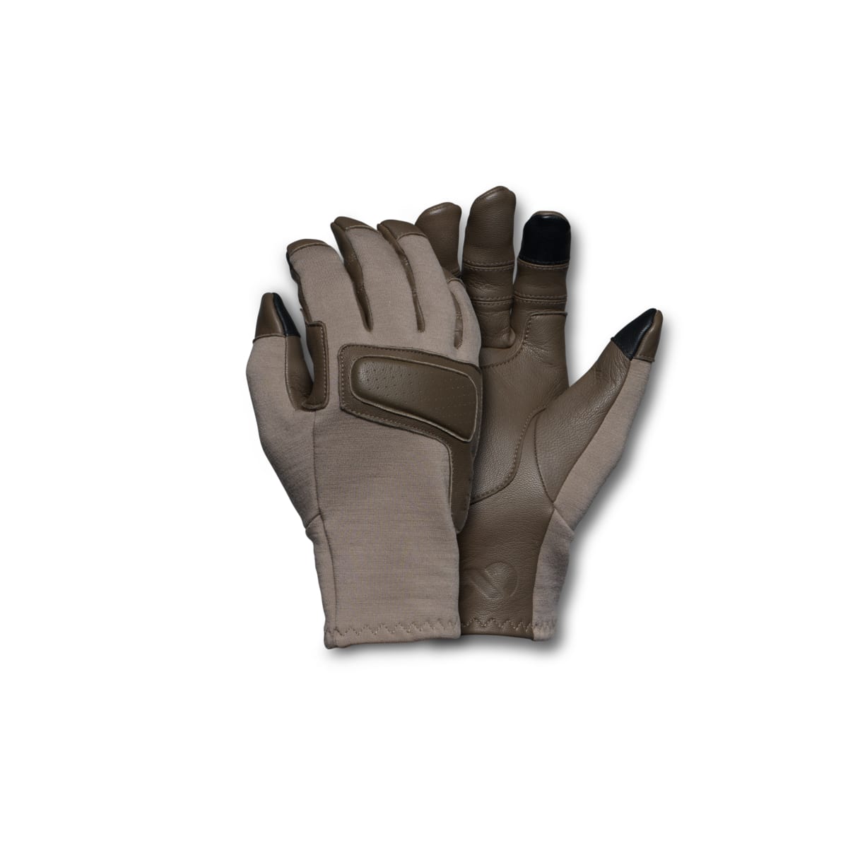 First Lite Rugged Wool Hybrid Glove Walnut MARWHWN