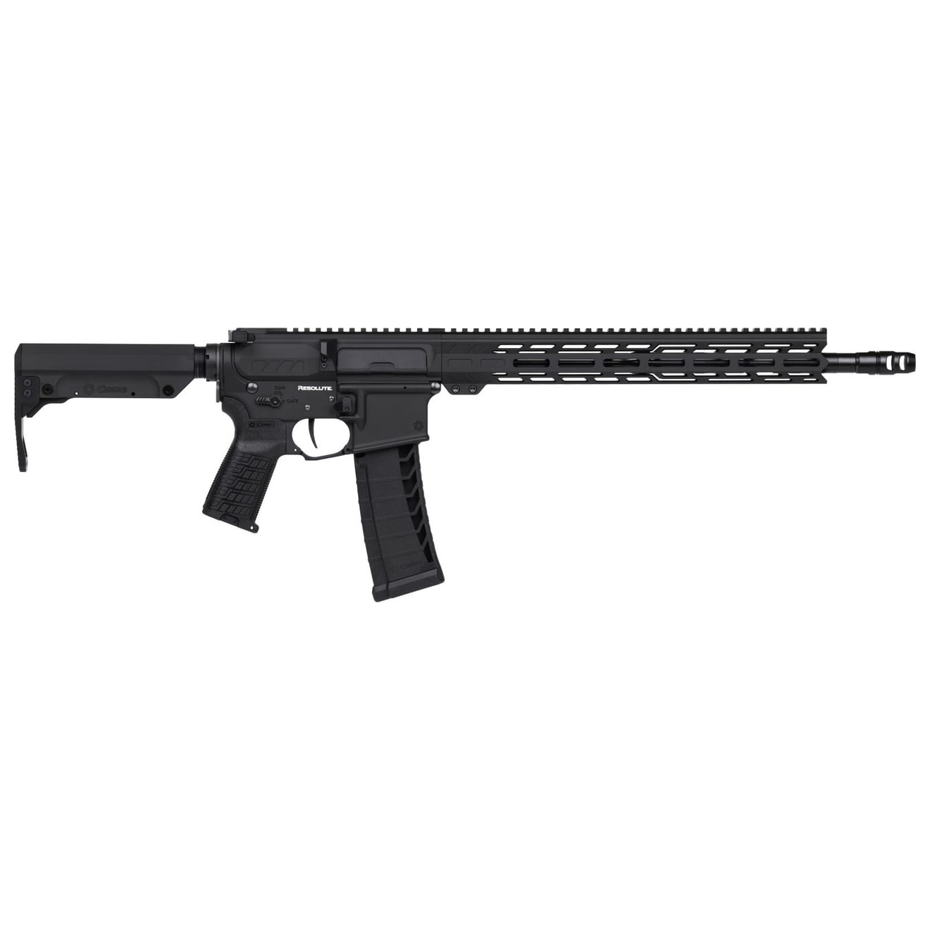 CMMG Resolute Rifle Mk4 .22LR 17" 1:16 1/2x28 Bbl Armour Black Rifle 22AB50F-AB