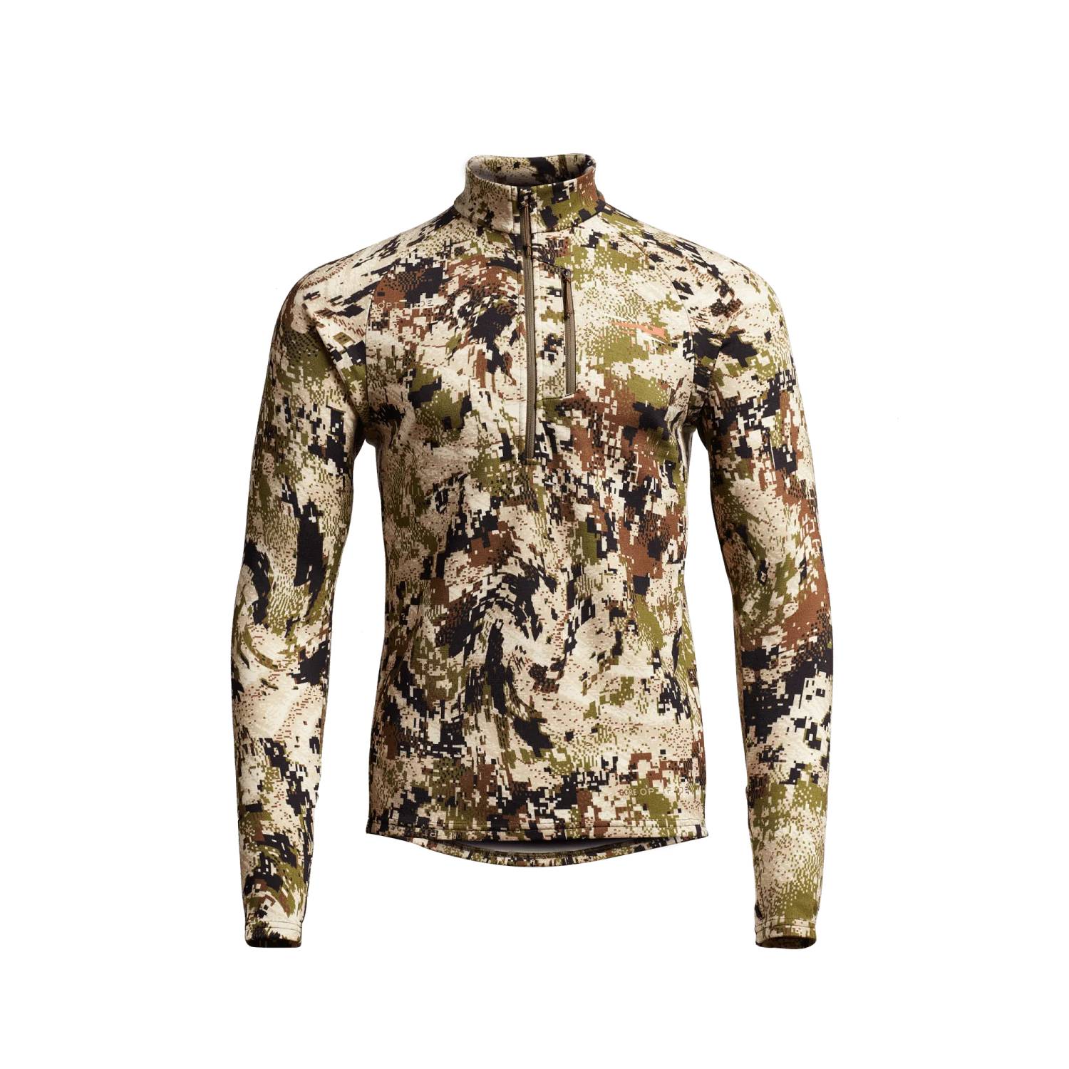 Sitka Gear Big Game Open Country CORE Merino 330 Half-Zip Pullover Medium 600151-OB-M