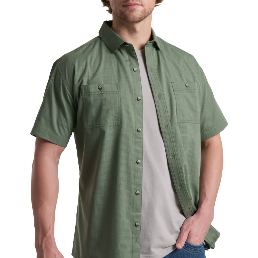 Kuhl Karib Short Sleeve Slate Green Men's 7460-SLGR-M
