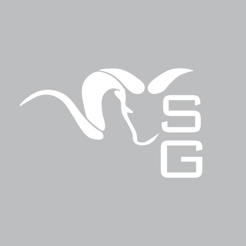 Stone Glacier SG Ram Peel-Away Sticker One Size Fits Most 60012-WH-OSFM