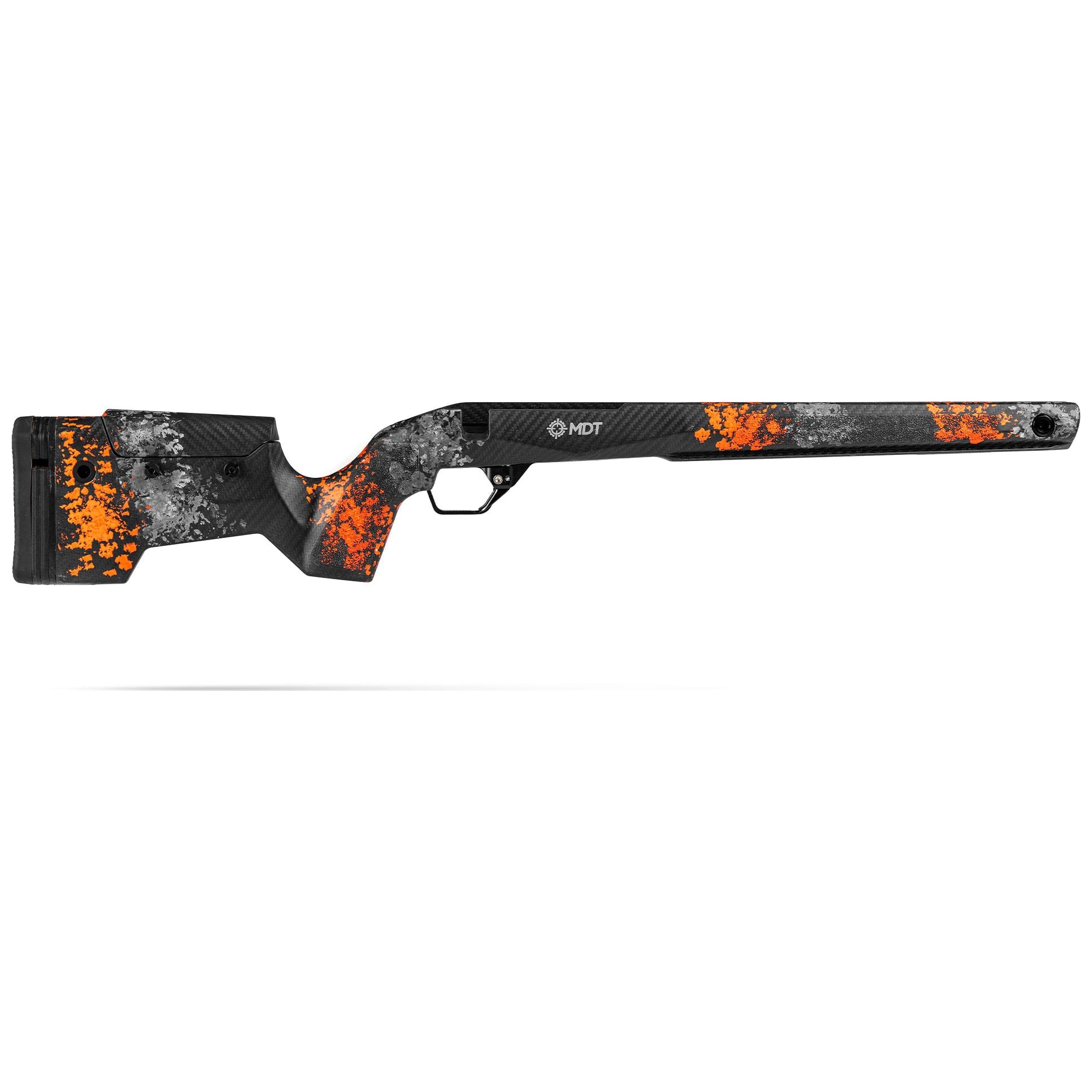 MDT CRBN Remington 700 Long Action RH Fixed ARCA Hunter Orange &amp; Grey Kit 116117-HOG