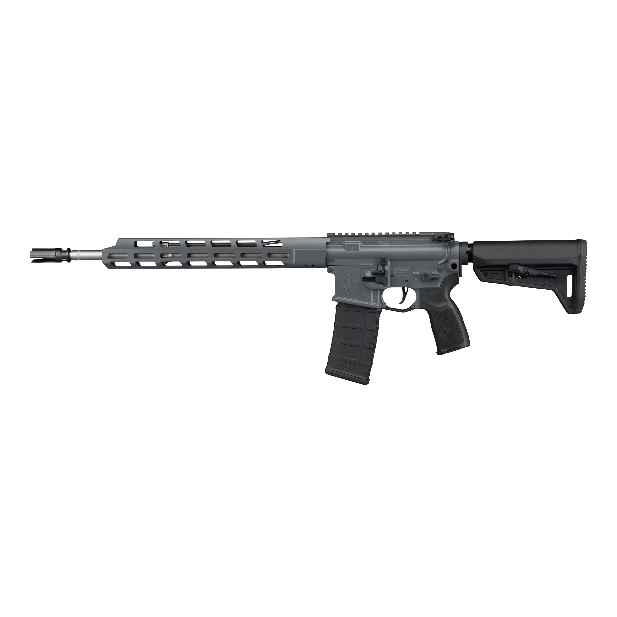 Sig Sauer SIGM400 5.56 NATO 16&quot; Bbl Tread V2 Elite Concrete Semi Tele Stock AL M-LOK Handguard Rifle &amp; (1) 30rd Mag RM400-16B-TRD-V2CON