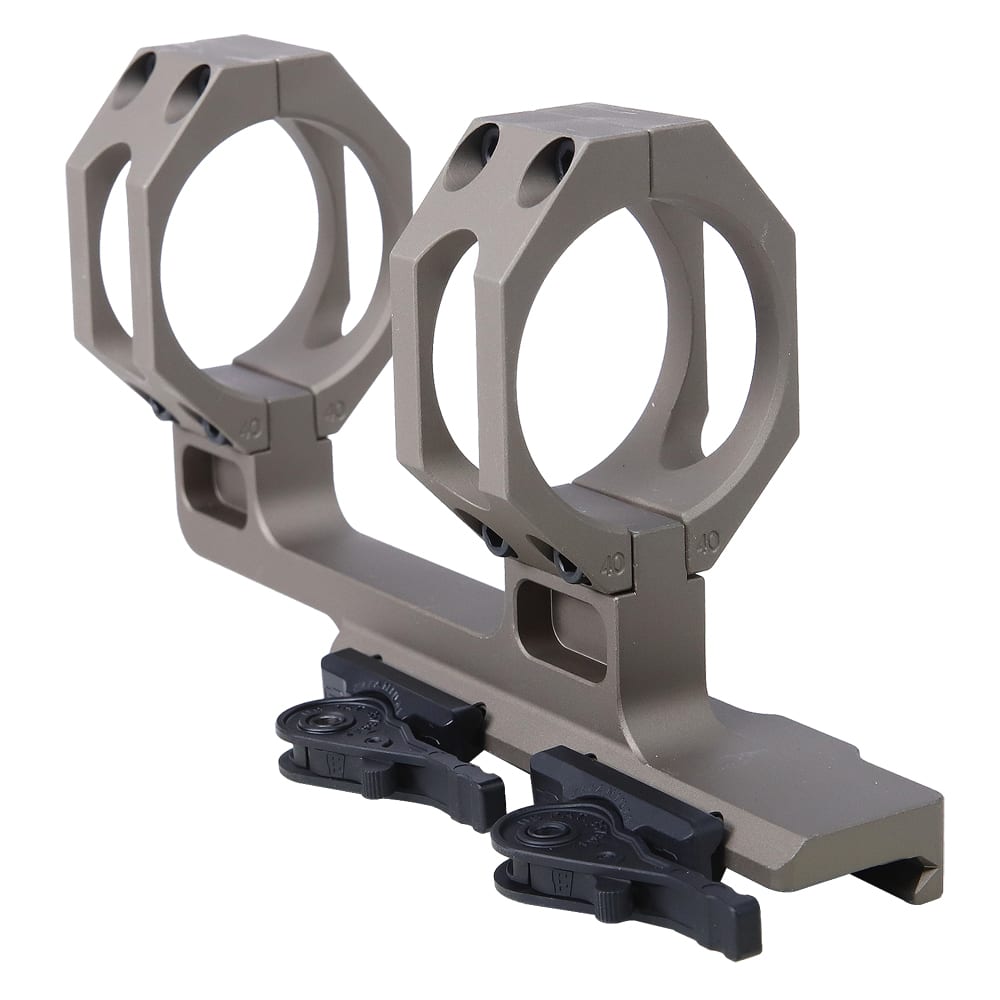 ADM AD-RECON-H 40mm 1.93" High FDE Cantilever Scope Mount 2" Offset