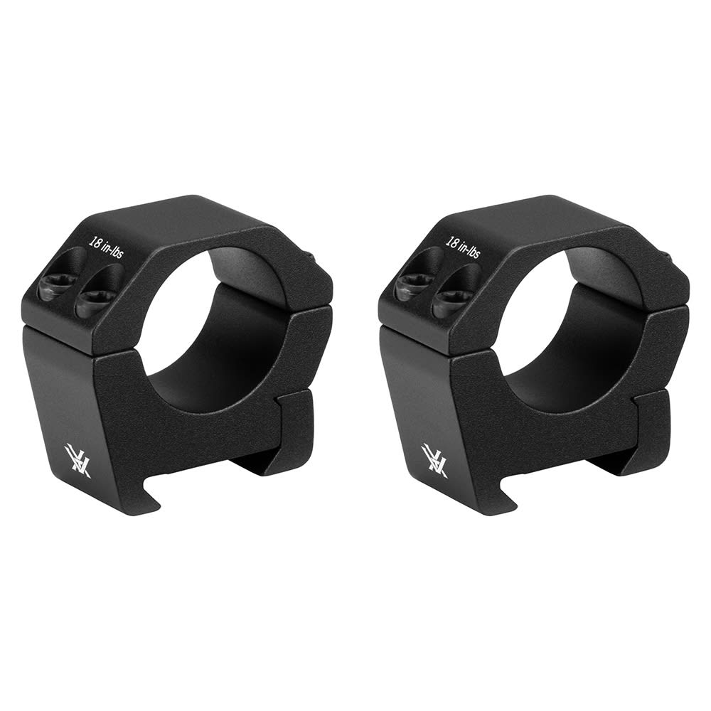 Vortex Sport 1" Low (.80") Torx T-25 Matte Black Riflescope Ring SPT1-L