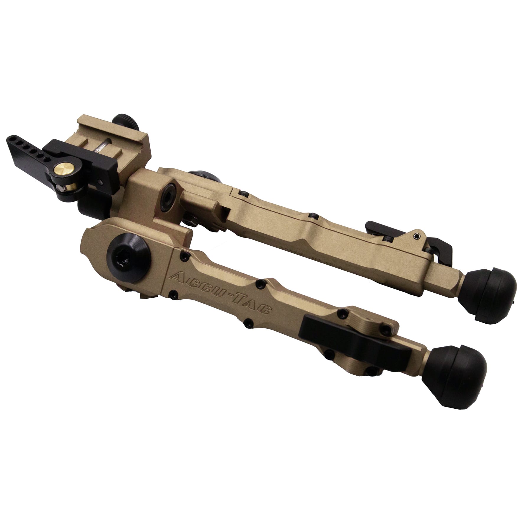 USED Accu-Tac FDE/TAN BR-4 G2 Bipod Picatinny TBRB-G200 - Light Blemishes USED9876