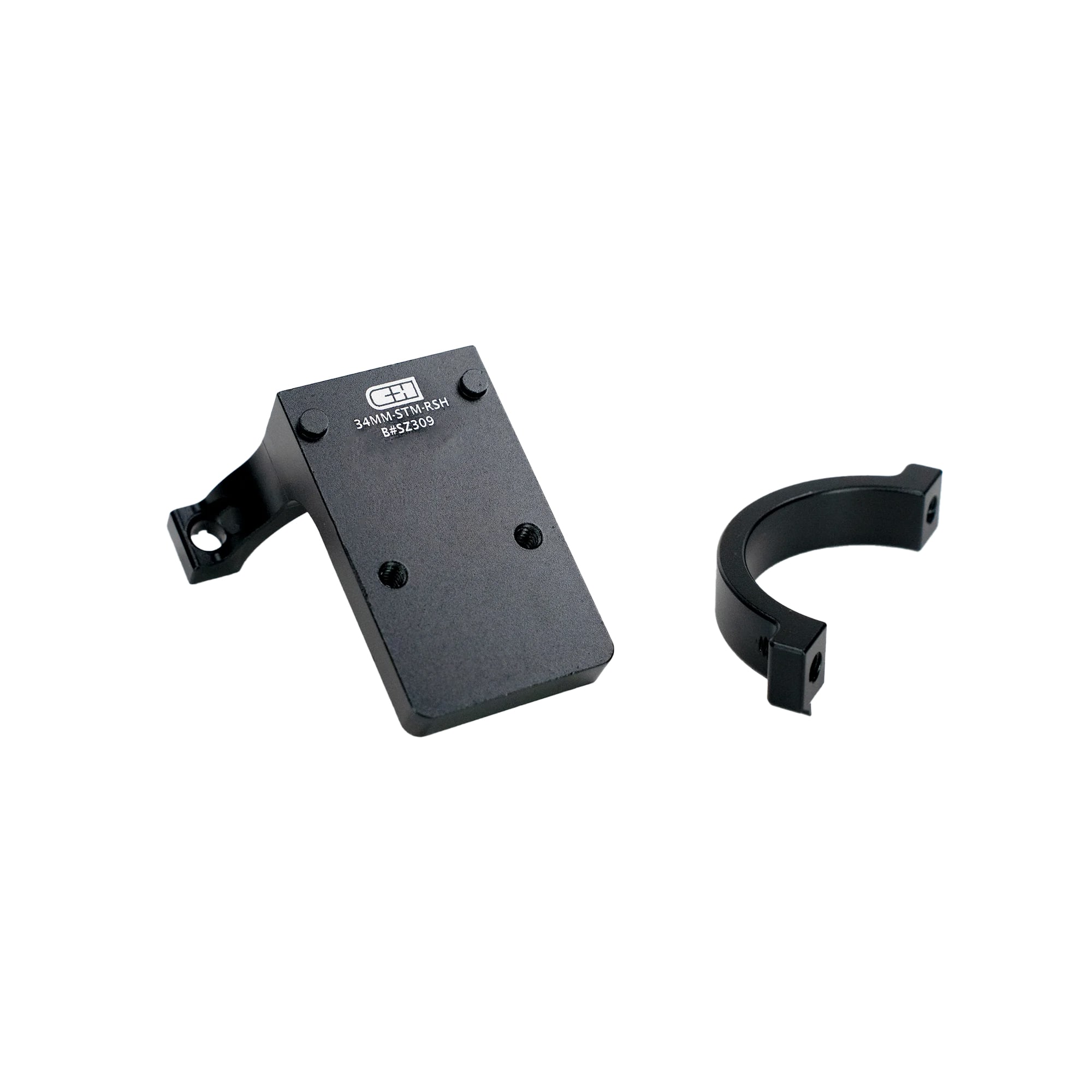 C&amp;H Precision  34mm Tube Mount For Trijicon (RMR/RMRHD/Sro /Rcr)Holosun (407C/507C/507Comp/508T) C&amp;H ( Edc-Xl / Comp) &amp;Olight Osight X 34MM-STM-RSH