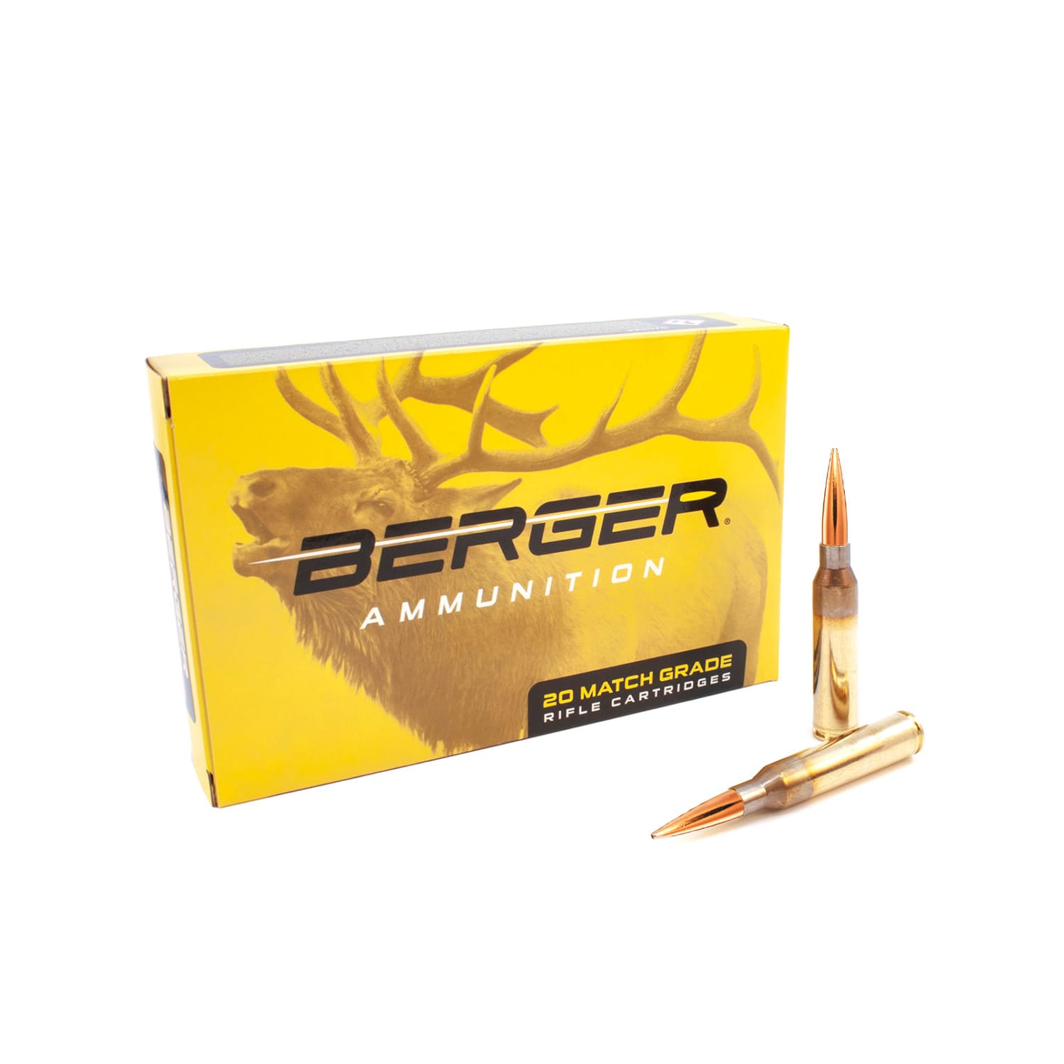 Berger Bullets 7mm PRC 195gr Elite Hunter Match Grade Ammunition (20/Box) 52820