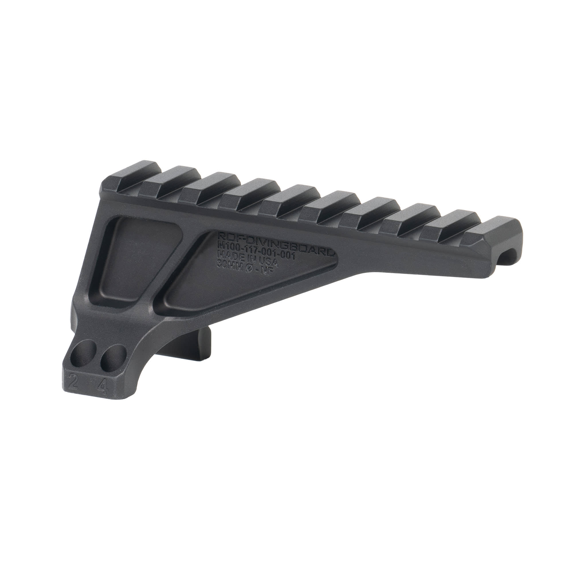 Reptilia 30mm Black ROF-Diving Board Mount 100-265