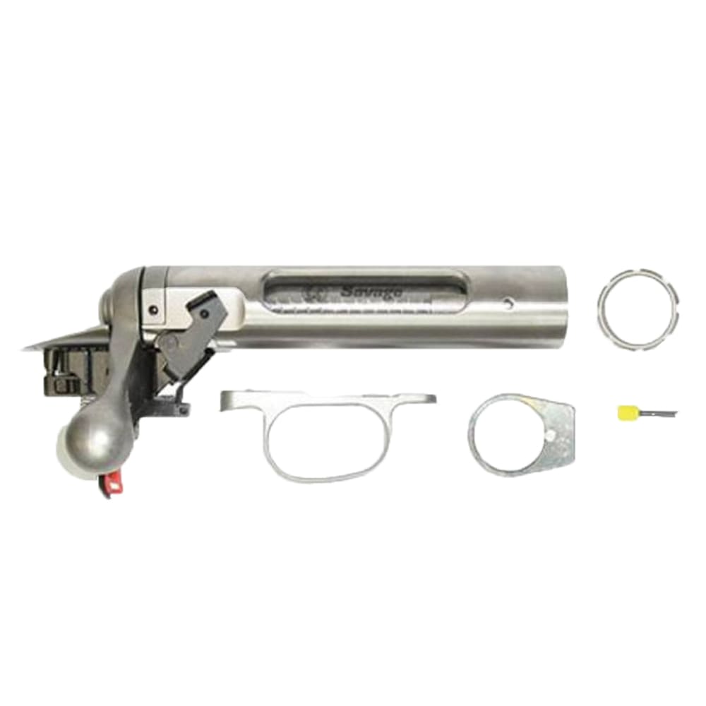 Savage Arms .308 Dual-Port Target Action w/Bolt Assembly, Trigger Group Assembly, Barrel Locknut, Recoil Lug &amp; Trigger Guard 18637
