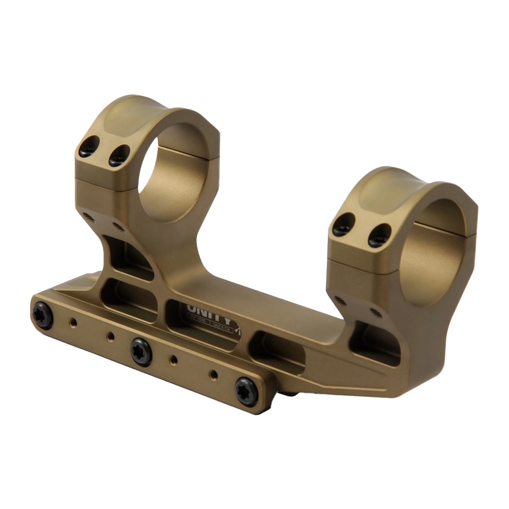 Unity Tactical FAST LPVO Scope Mount 34mm, FDE FST-S34205F