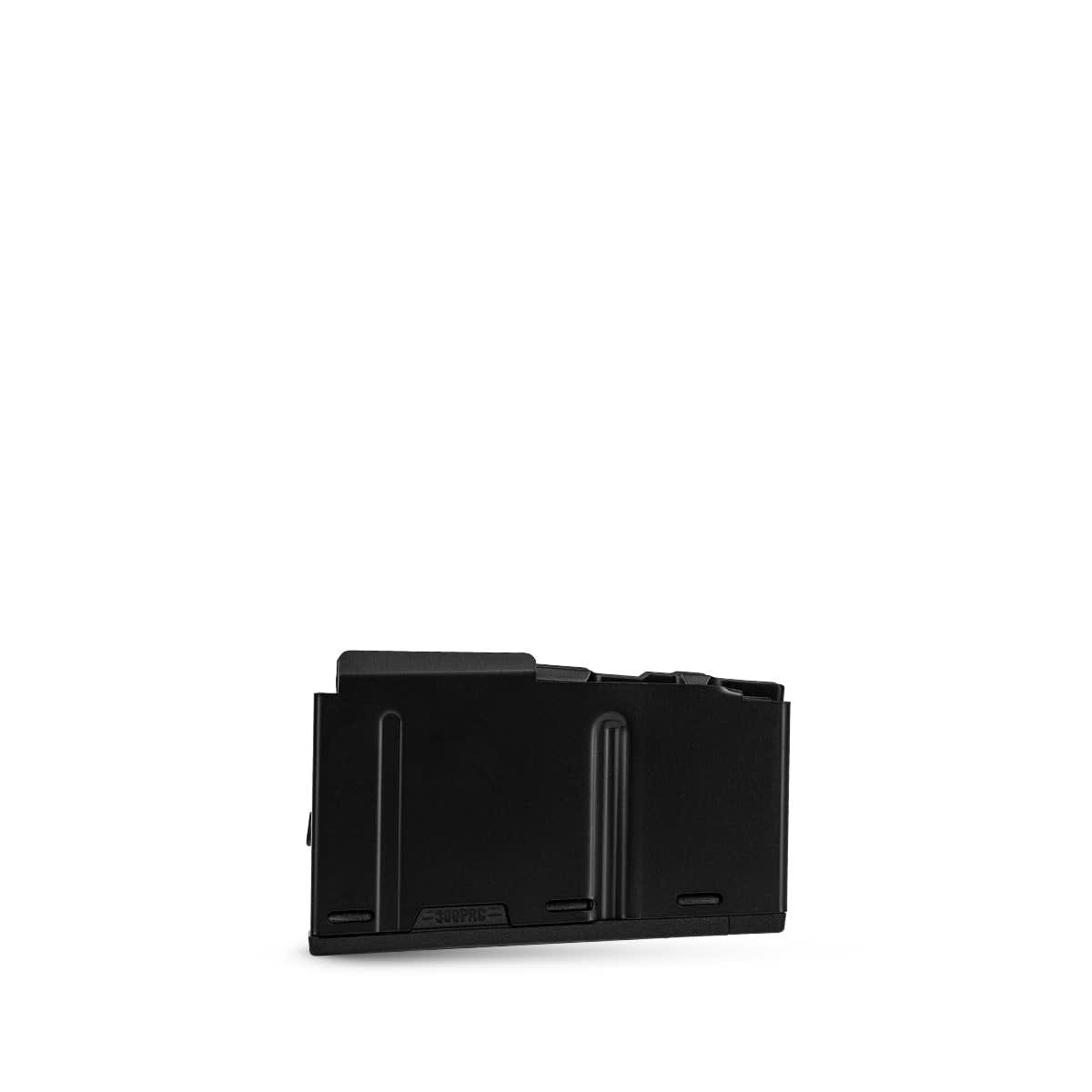 MDT Long Action 3.850" CIP .300 PRC 3rd Black Metal Magazine 114424-BLK