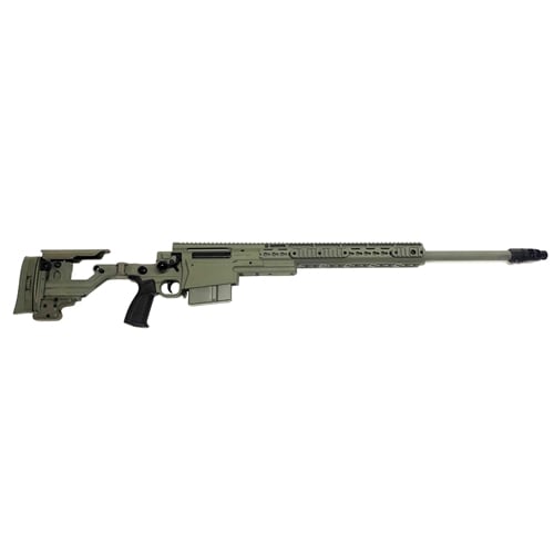 Accuracy International AXMC MKIII 300NM 26" 1:8.5 RH Bolt Action Rifle w/ Folding Green Stock AXMCIII-300NM-GR-TAC
