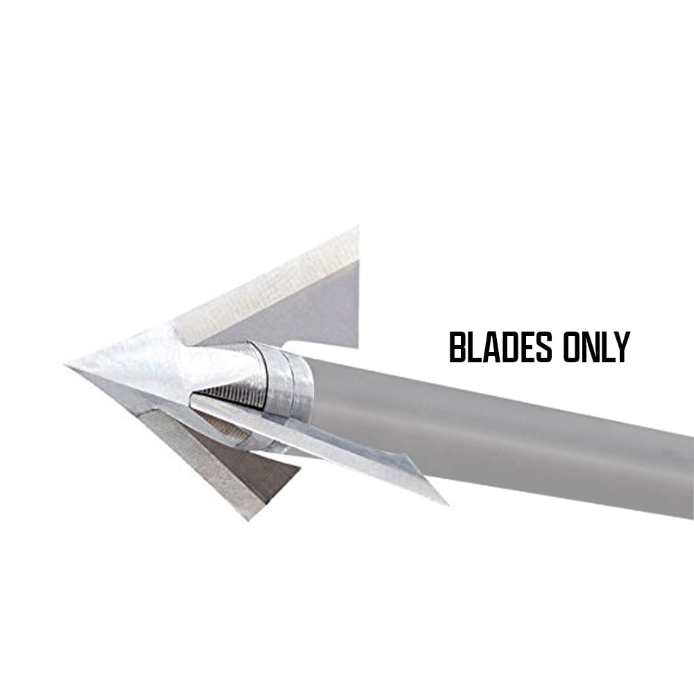 QAD Exodus Deep Six 100gr Replacement Full Blade Broadhead BRDP6-F